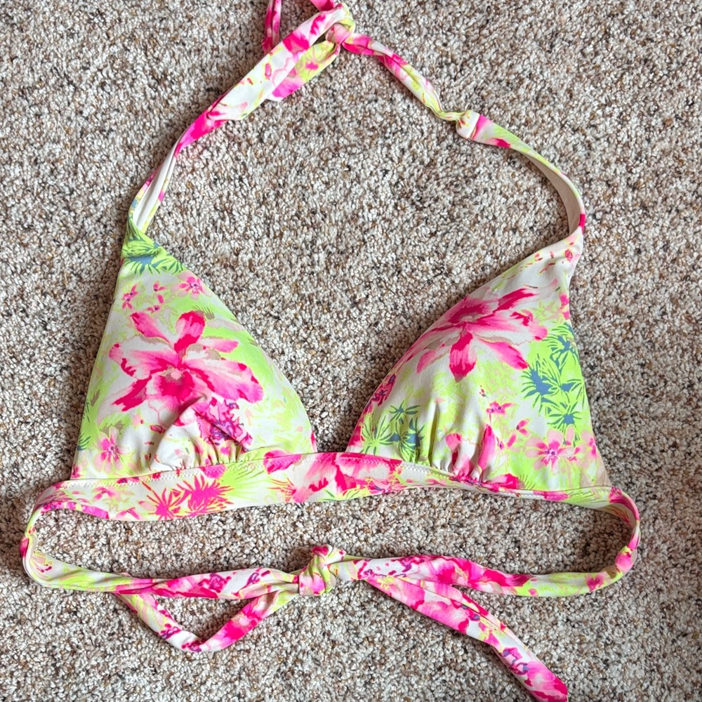 Victoria’s Secret Tropical Floral Bikini Top
